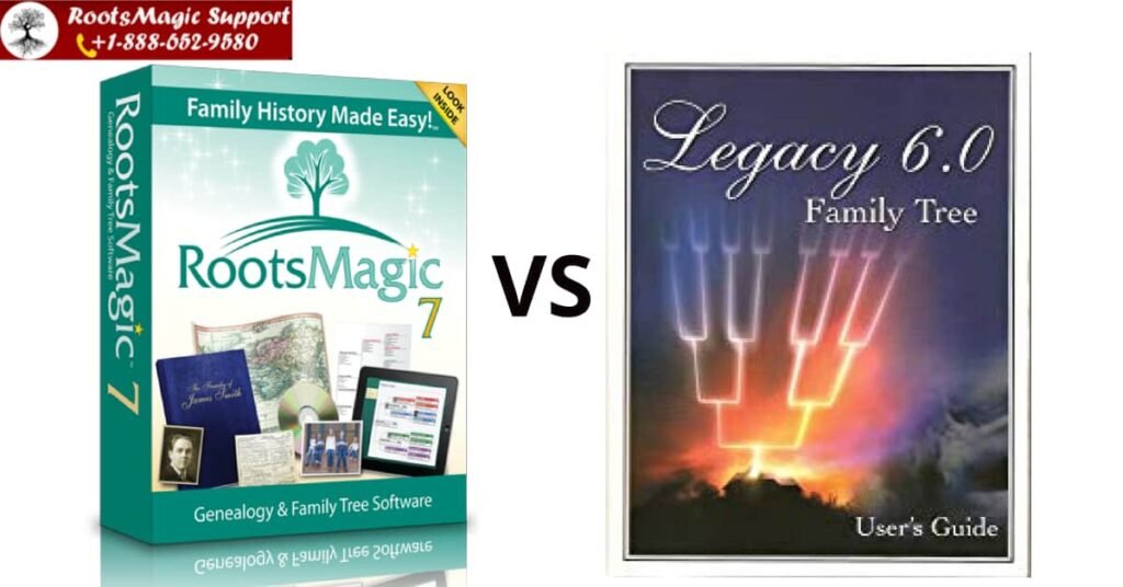 rootsmagic vs legacy vs heredis