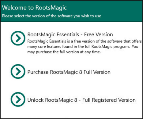 Unlock RootsMagic 8- Full Registered Version